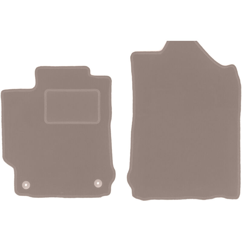 foto del prodotto tappetini anteriori beige per toyota camry viii xv50 berlina 2011 2018 
