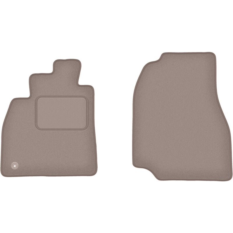 foto del prodotto tappetini anteriori beige per toyota land cruiser j100 fuoristrada 1998 2007 