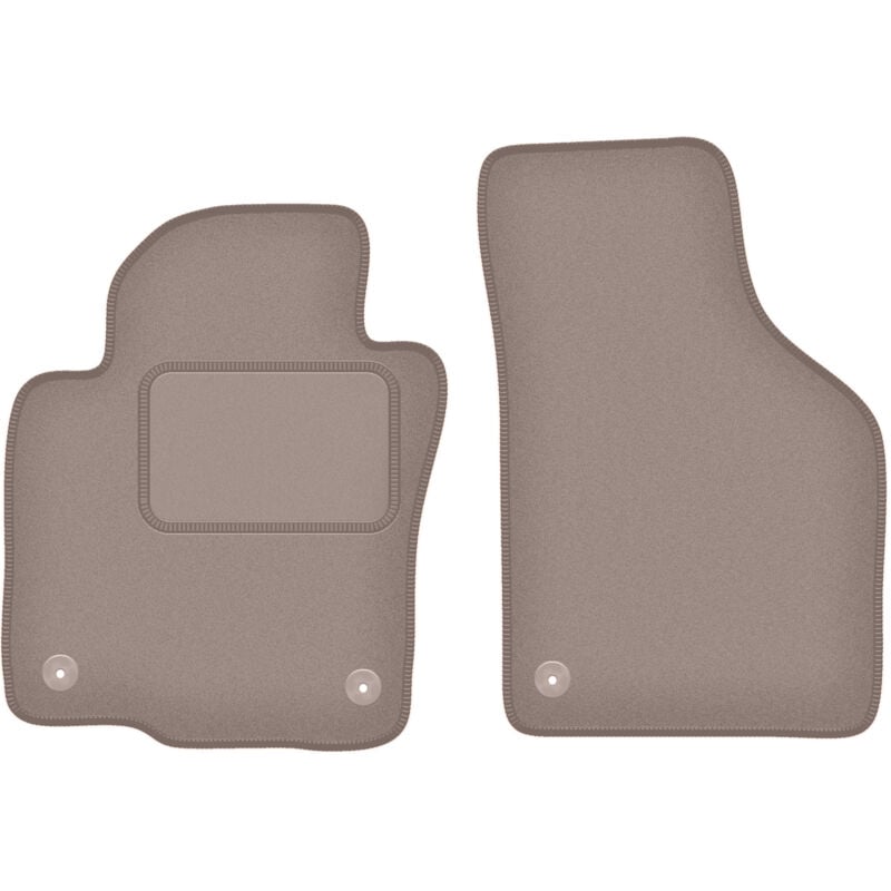 foto del prodotto tappetini anteriori beige per volkswagen jetta vi berlina, station wagon, variant 2010 2018 