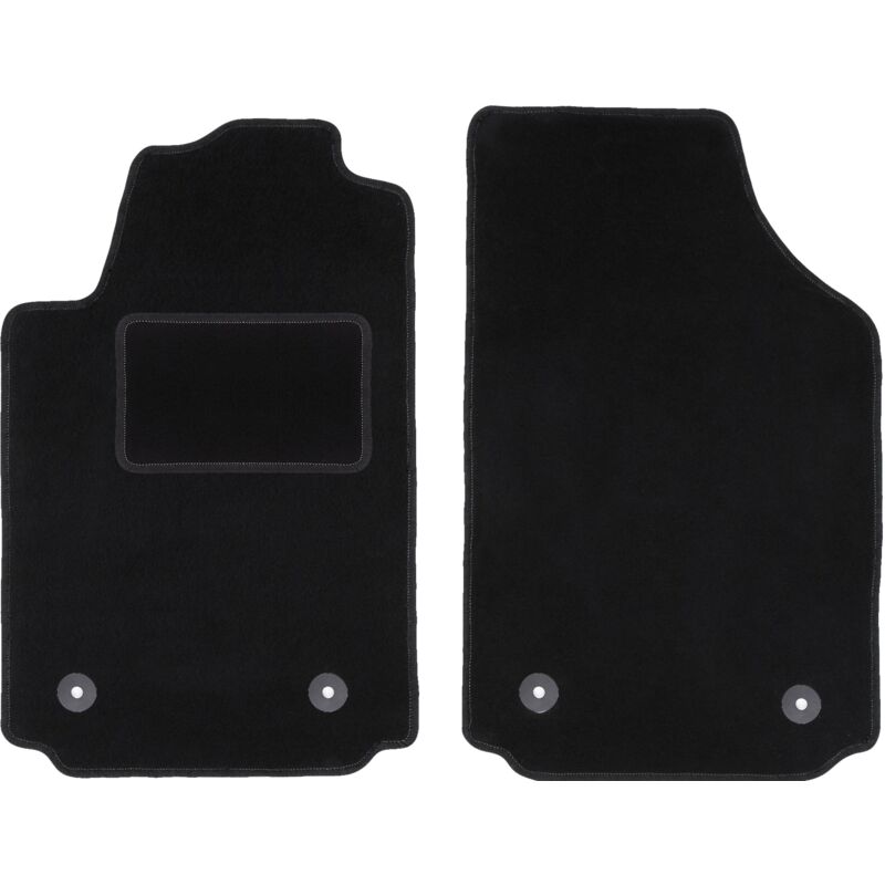 foto del prodotto tappetini anteriori neri per audi a2 hatchback 2000 2005 