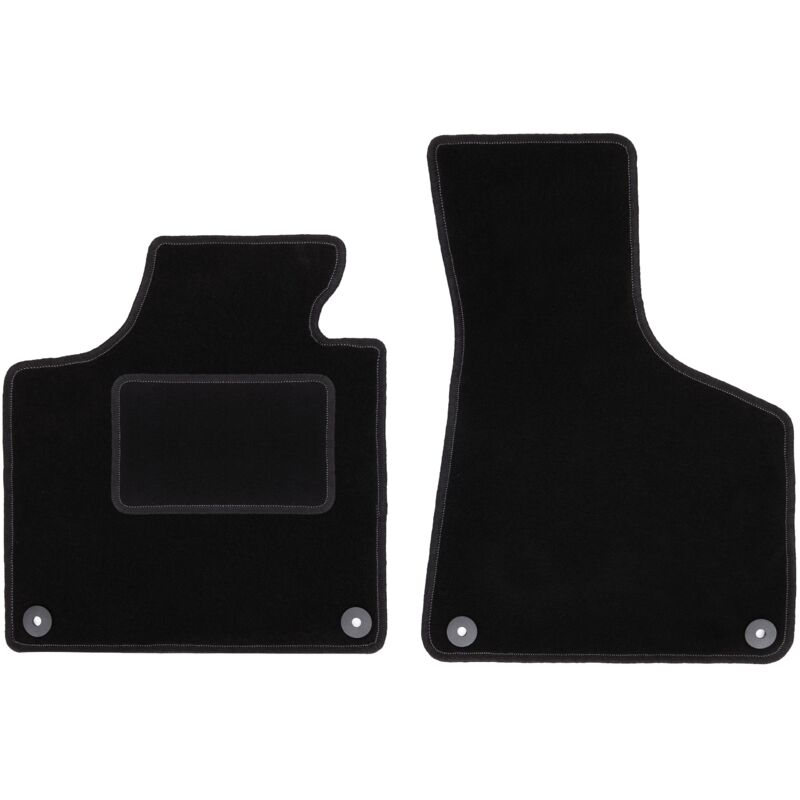 foto del prodotto tappetini anteriori neri per audi a3 8p hatchback, sportback, cabrio 2003 2011 
