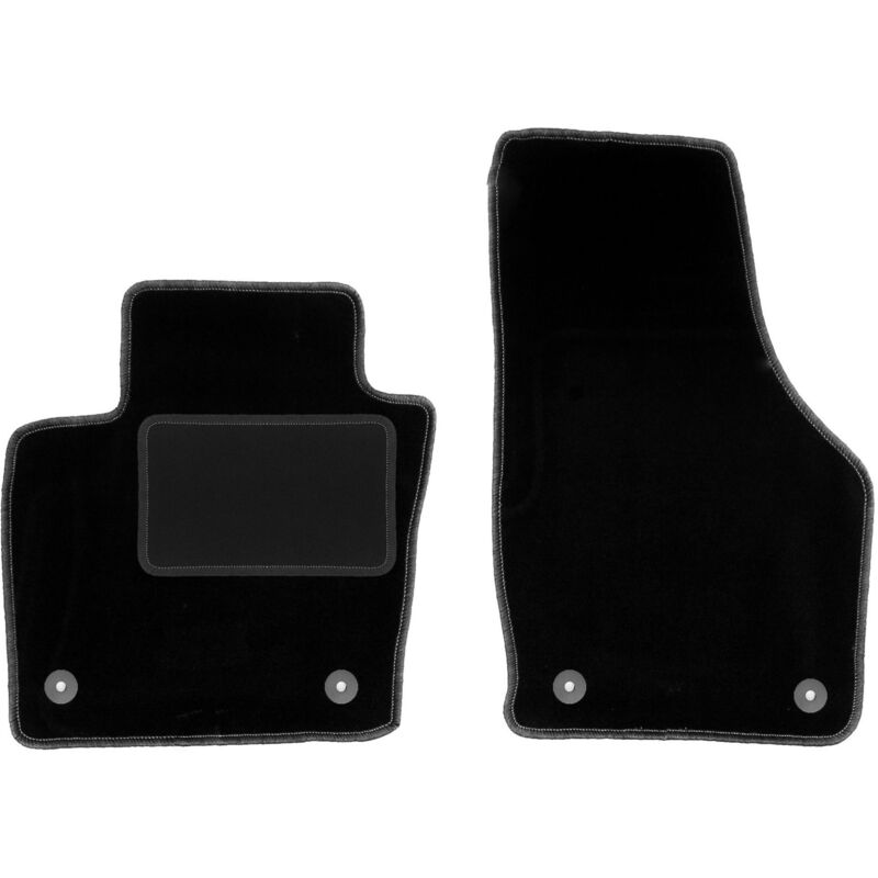 foto del prodotto tappetini anteriori neri per audi q3 i 8u suv 2011 2018 