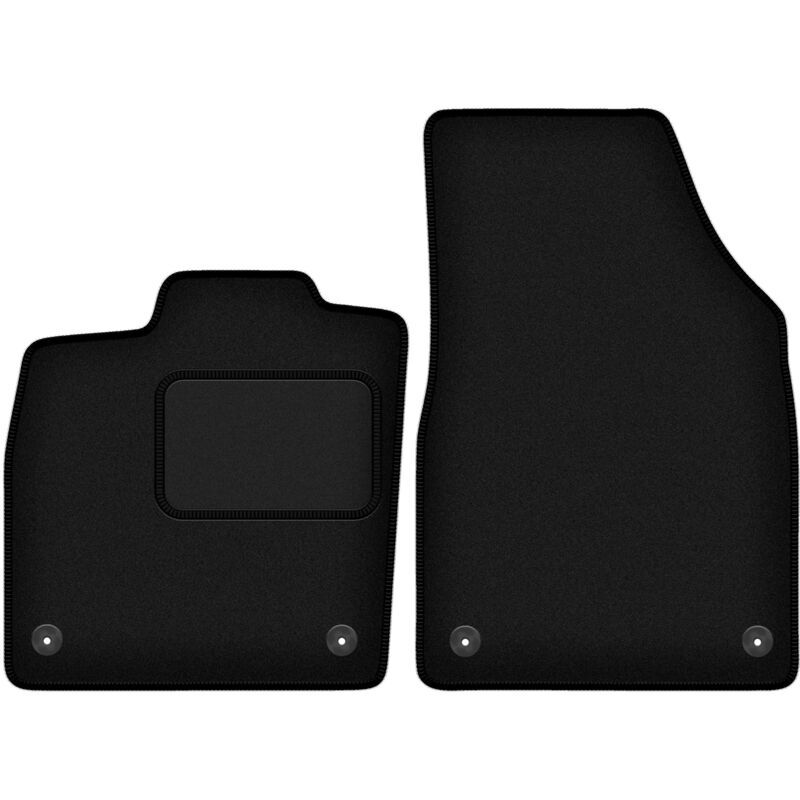 foto del prodotto tappetini anteriori neri per audi q4 e tron 2021 2022 