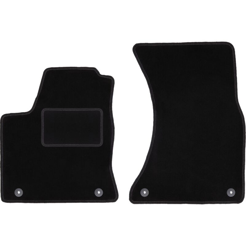 foto del prodotto tappetini anteriori neri per audi q5 i suv 2008 2017 
