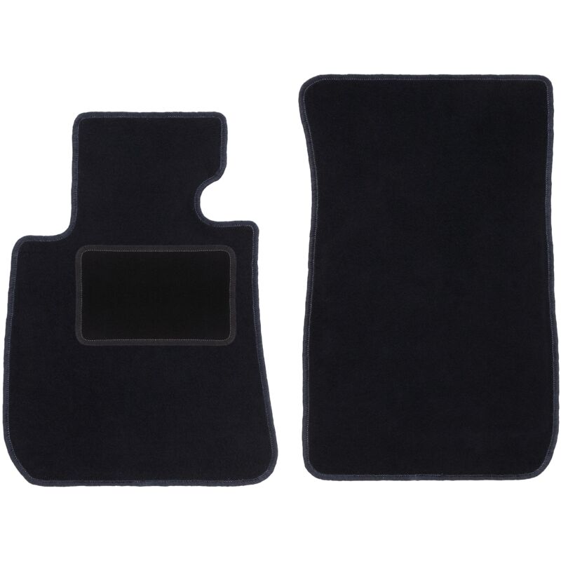 foto del prodotto tappetini anteriori neri per bmw 1 f21 hatchback 2011 2019 