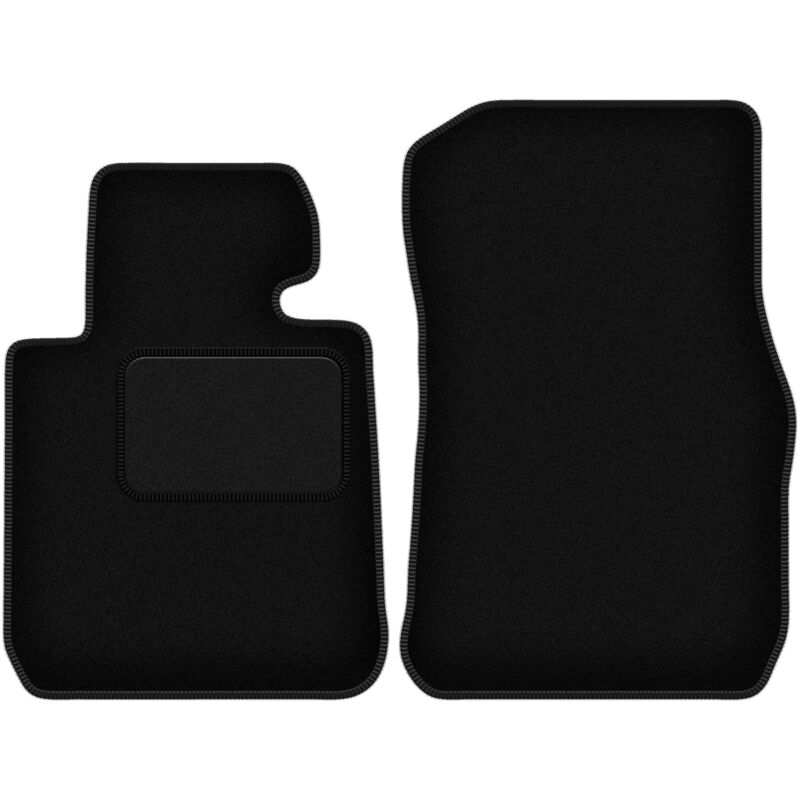 foto del prodotto tappetini anteriori neri per bmw 2 f23 cabrio 2014 2022 