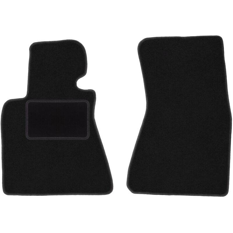 foto del prodotto tappetini anteriori neri per bmw 7 e66 berlina lunga 2001 2008 
