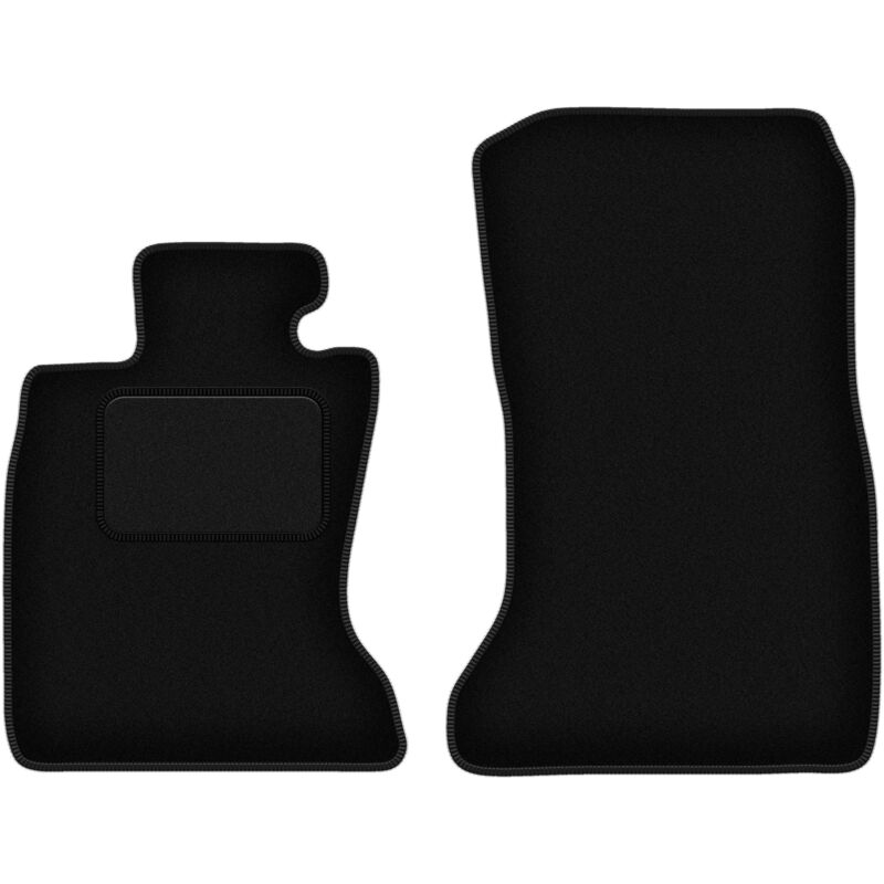foto del prodotto tappetini anteriori neri per bmw 7 f01 berlina 2008 2015 