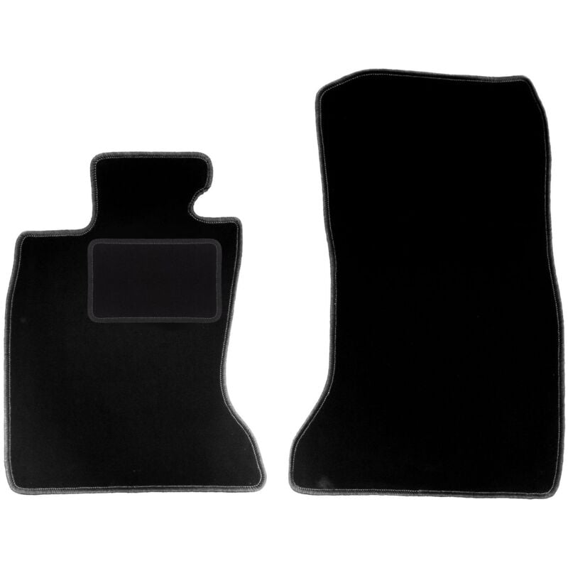 foto del prodotto tappetini anteriori neri per bmw 7 f02 berlina 2008 2015 