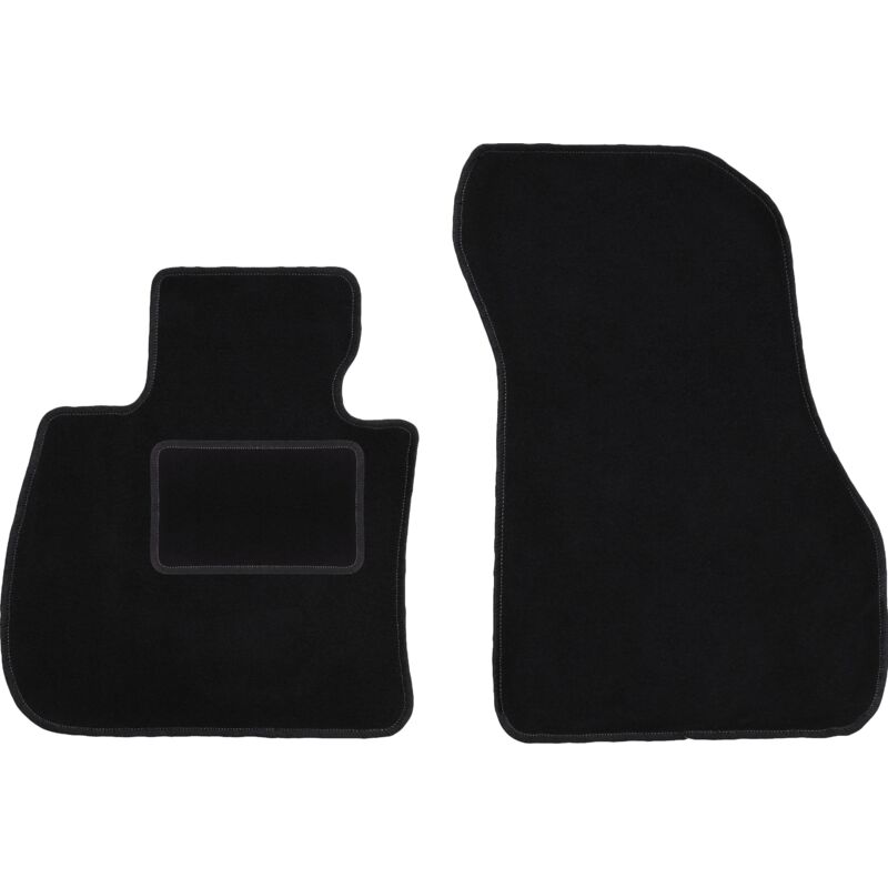 foto del prodotto tappetini anteriori neri per bmw x1 f48 suv 2015 2019 