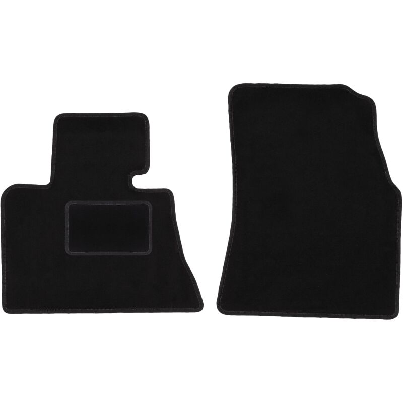 foto del prodotto tappetini anteriori neri per bmw x5 e53 2wd 1999 2006 