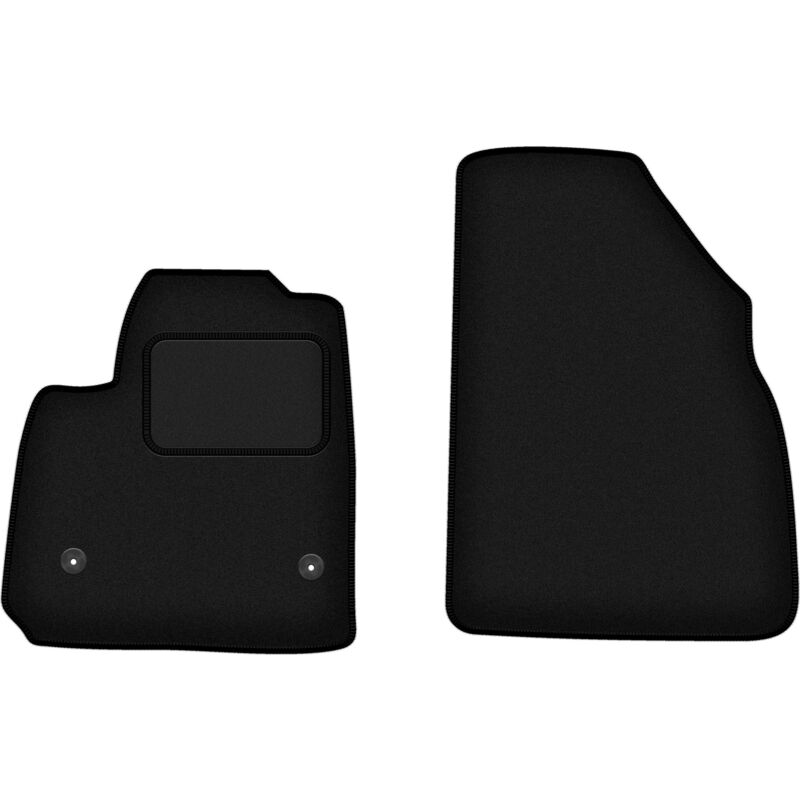 foto del prodotto tappetini anteriori neri per cadilac xt5 0 2015 