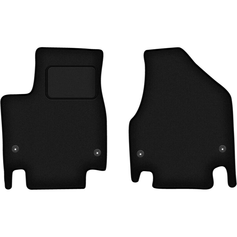 foto del prodotto tappetini anteriori neri per chrysler pacifica ru minivan 2016 
