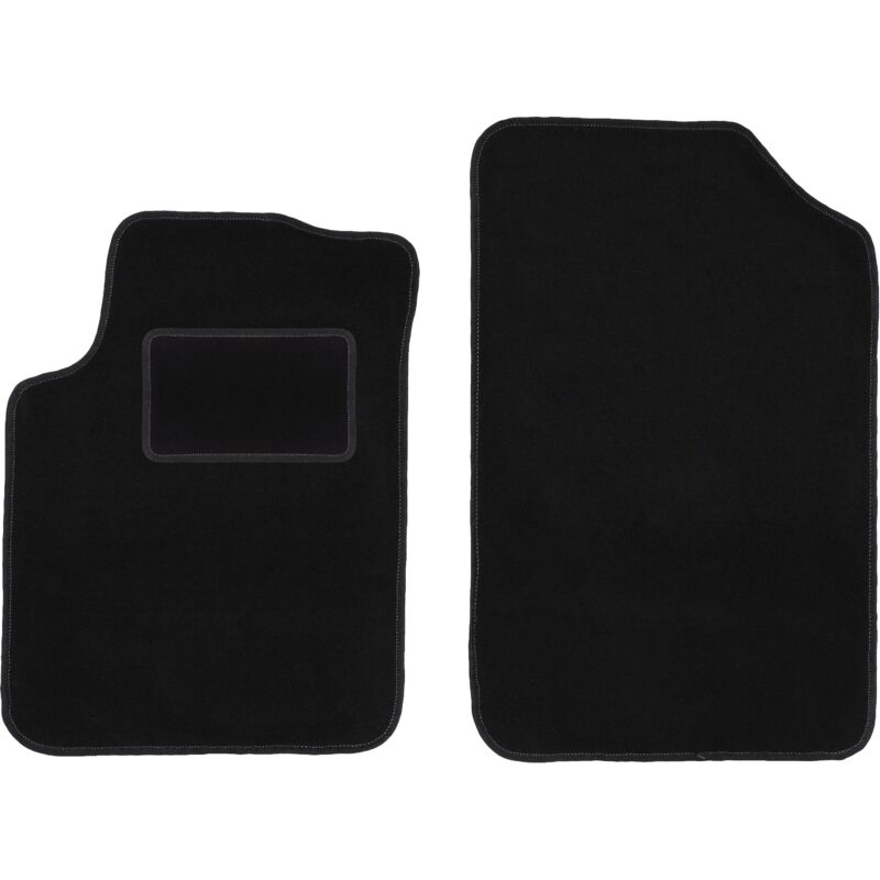 foto del prodotto tappetini anteriori neri per citroen c3 i hatchback 2002 2009 