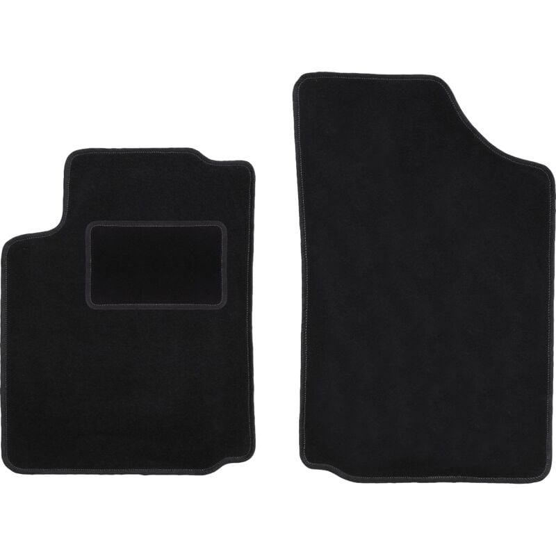 foto del prodotto tappetini anteriori neri per citroen c3 pluriel cabrio 2003 2010 