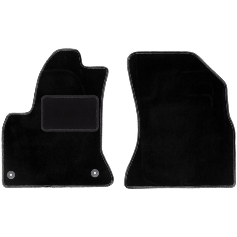 foto del prodotto tappetini anteriori neri per citroen c4 picasso i 7 posti 2006 2013 
