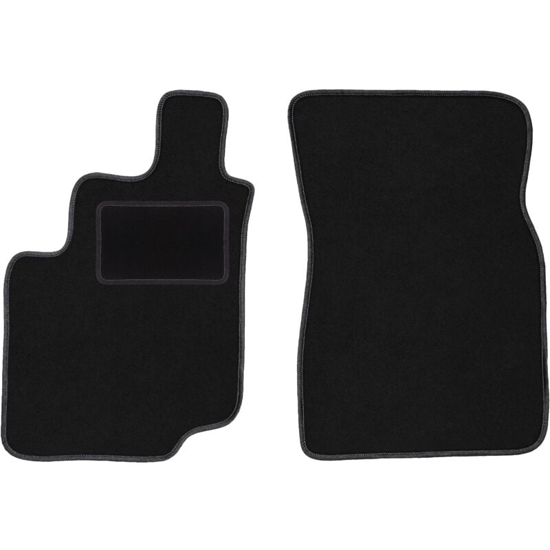 foto del prodotto tappetini anteriori neri per daewoo musso suv 1993 2005 