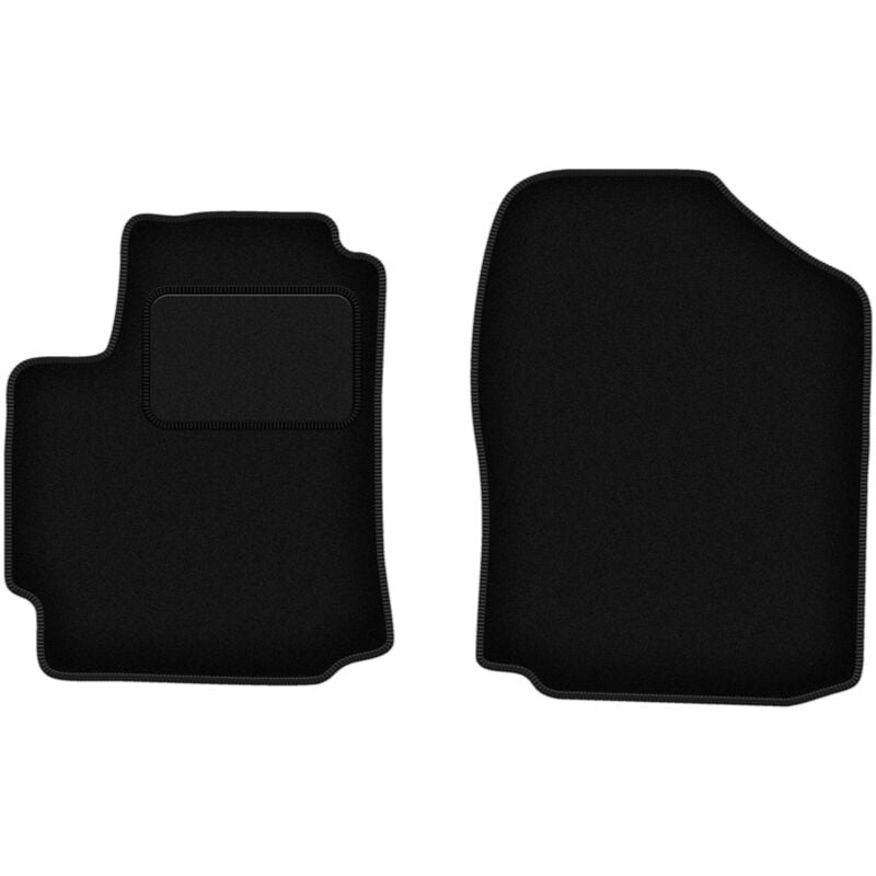 foto del prodotto tappetini anteriori neri per daihatsu sirion iii m300 hatchback 2004 2010 