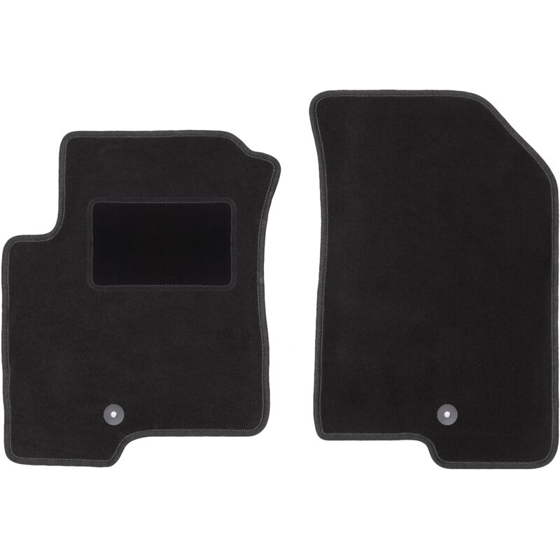 foto del prodotto tappetini anteriori neri per dodge caliber hatchback 2006 2011 