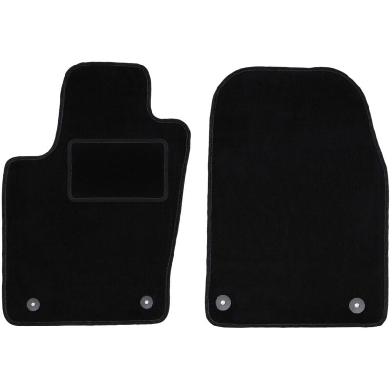 foto del prodotto tappetini anteriori neri per dodge durango iii fl suv 2013 2020 