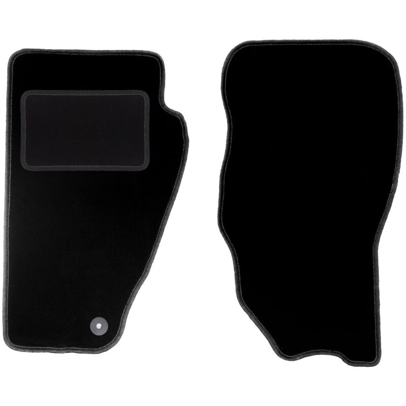 foto del prodotto tappetini anteriori neri per dodge nitro suv 2006 2011 