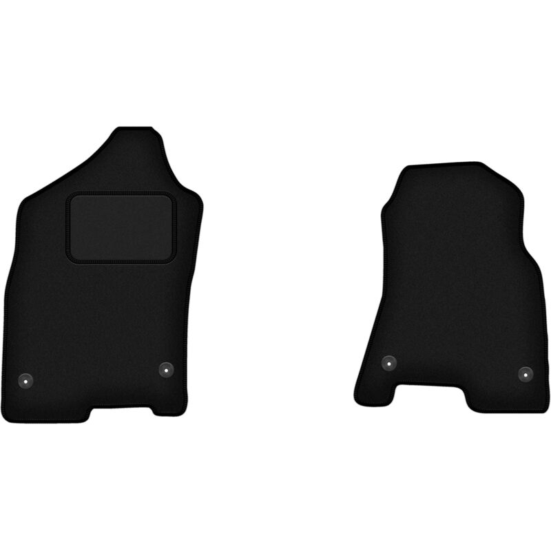 foto del prodotto tappetini anteriori neri per dodge ram 1500 lungo 2019 