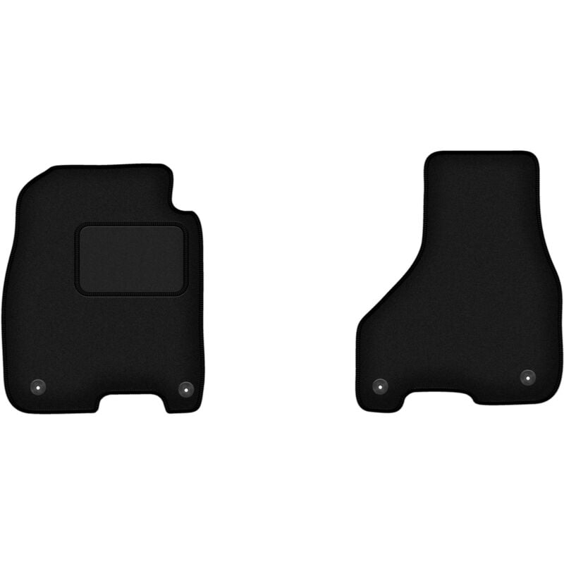 foto del prodotto tappetini anteriori neri per dodge ram ds dj 1500 pick up 2012 2020 