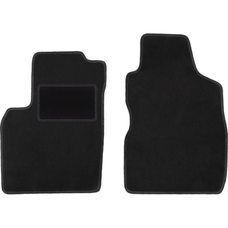 foto del prodotto tappetini anteriori neri per fiat panda ii hatchback 2002 2010 