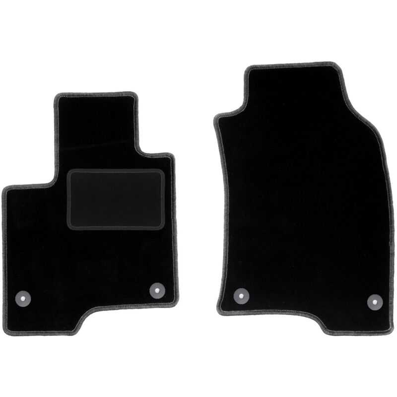 foto del prodotto tappetini anteriori neri per fiat panda iii hatchback 2012 