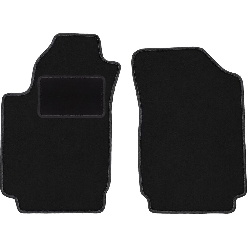 foto del prodotto tappetini anteriori neri per fiat stilo hatchback, station wagon 2000 2008 