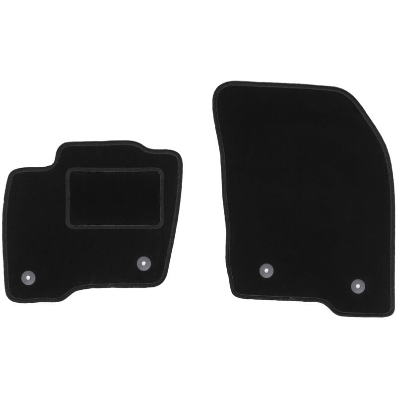 foto del prodotto tappetini anteriori neri per ford edge mk2 suv 2014 
