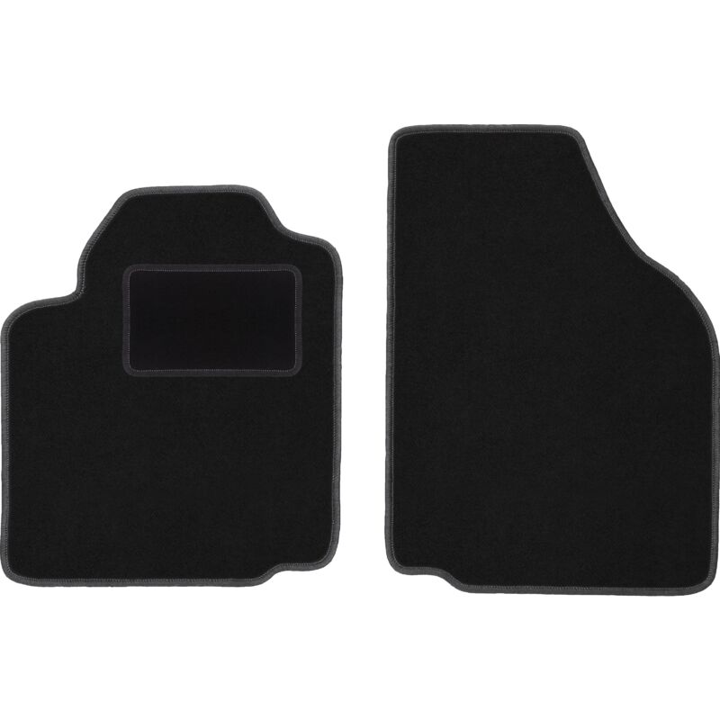 foto del prodotto tappetini anteriori neri per ford fiesta mk3 hatchback 1989 1996 
