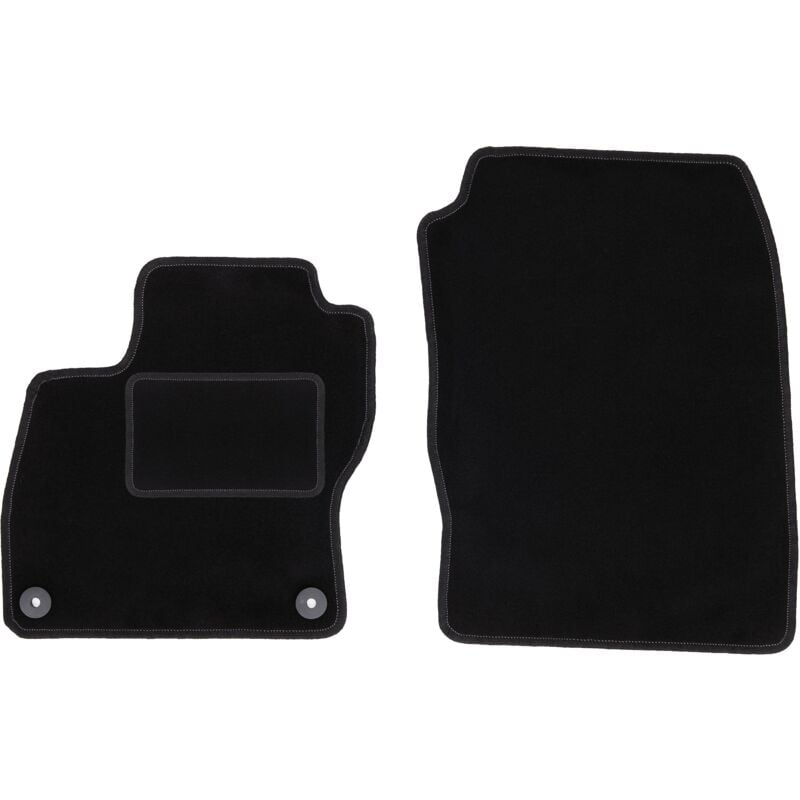 foto del prodotto tappetini anteriori neri per ford focus mk3 hatchback, berlina, station wagon 2010 2018 