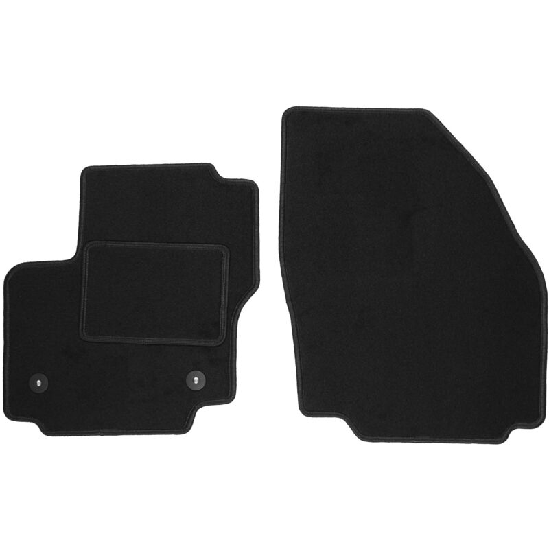 foto del prodotto tappetini anteriori neri per ford galaxy mk2 fl 7 posti 2012 2015 