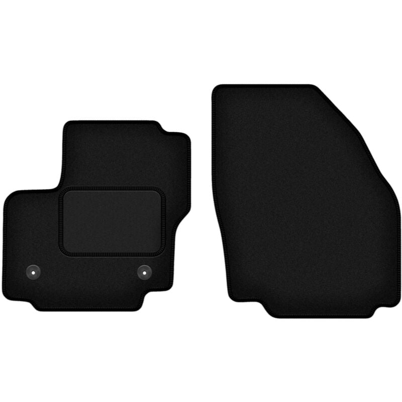 foto del prodotto tappetini anteriori neri per ford galaxy mk2 minivan 2012 2015 