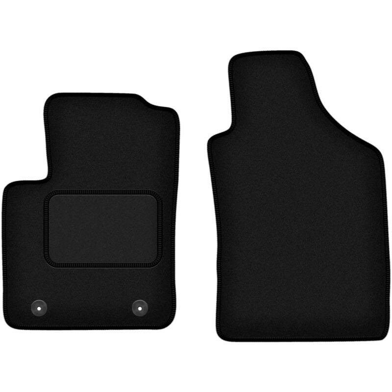 foto del prodotto tappetini anteriori neri per ford ka mk2 hatchback 2008 2012 