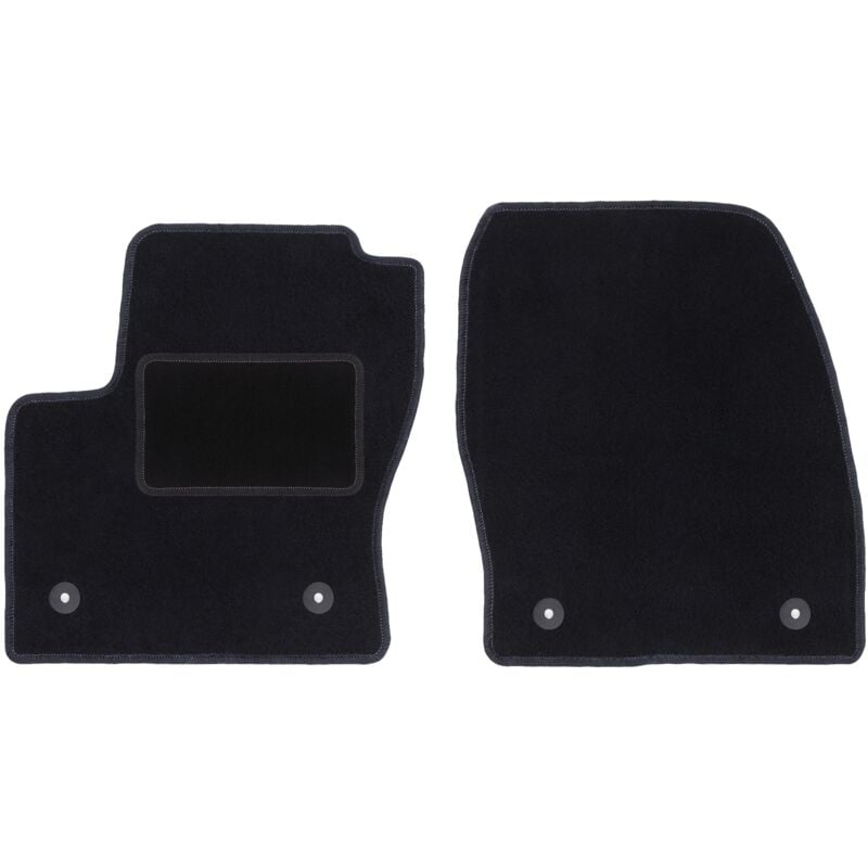 foto del prodotto tappetini anteriori neri per ford kuga mk2 suv 2012 2019 