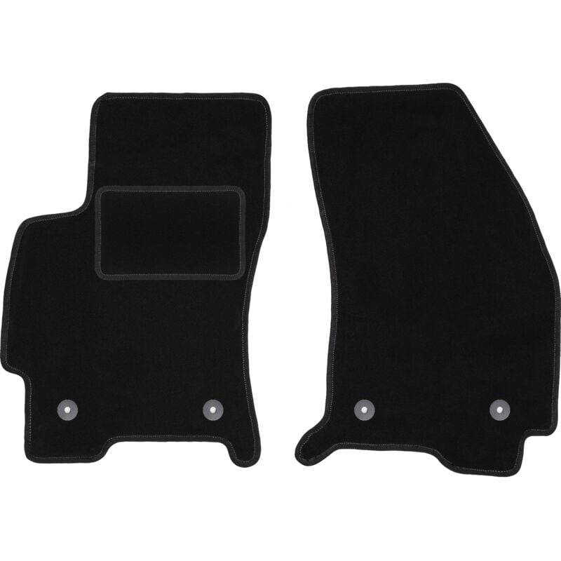 foto del prodotto tappetini anteriori neri per: ford mondeo mk3 station wagon, liftback, berlina (2001-2007)