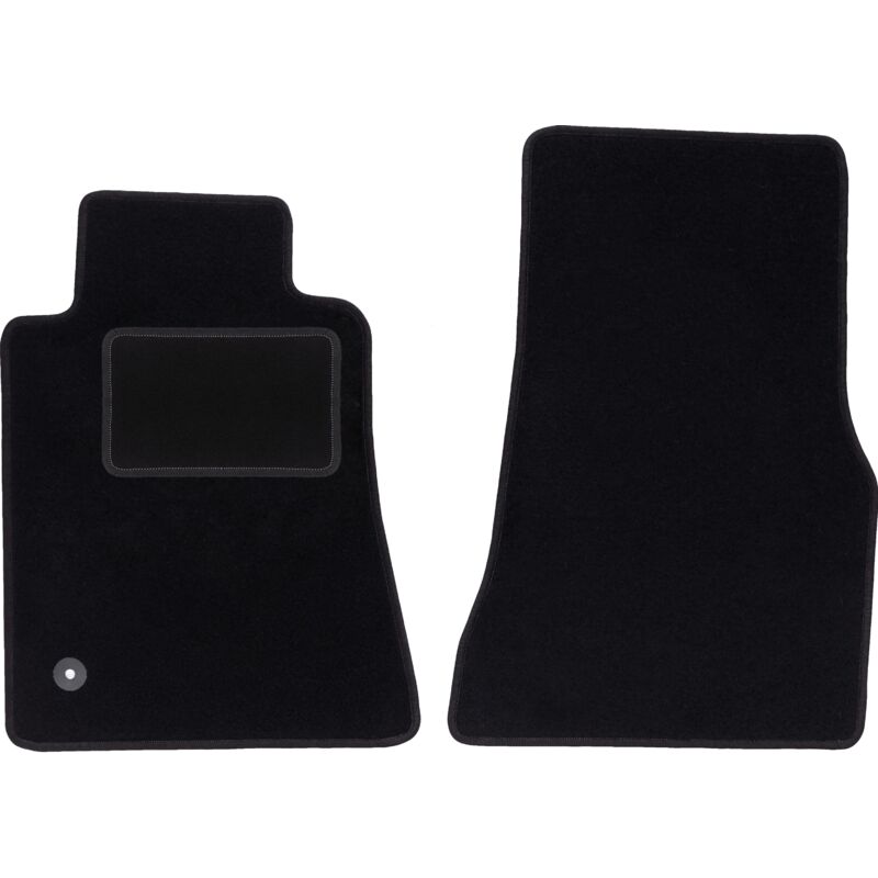 foto del prodotto tappetini anteriori neri per ford mustang mk5 coup 2004 2014 