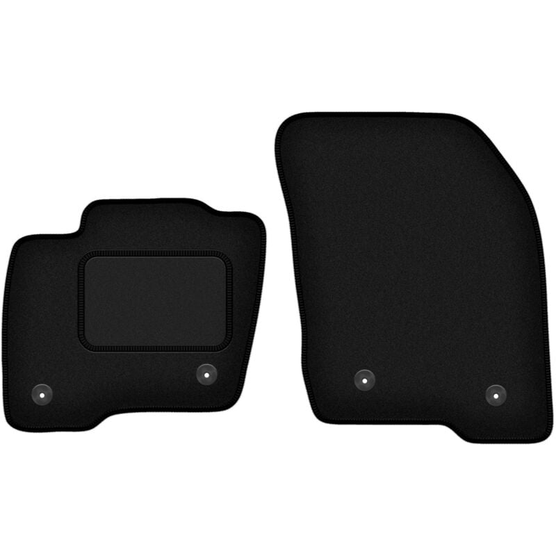 foto del prodotto tappetini anteriori neri per ford s max mk2 7 posti 2015 