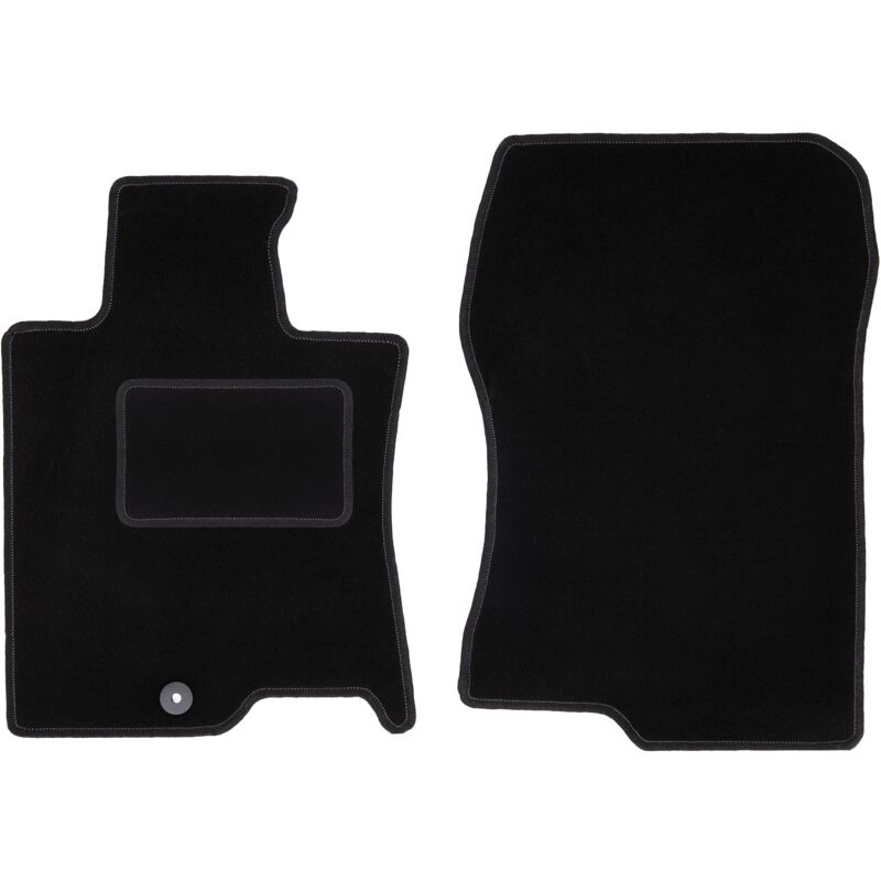 foto del prodotto tappetini anteriori neri per honda accord viii berlina, station wagon, tourer 2008 2015 