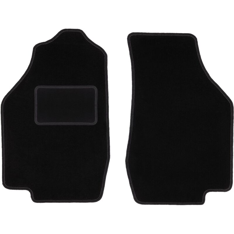 foto del prodotto tappetini anteriori neri per honda civic iv hatchback 1987 1991 
