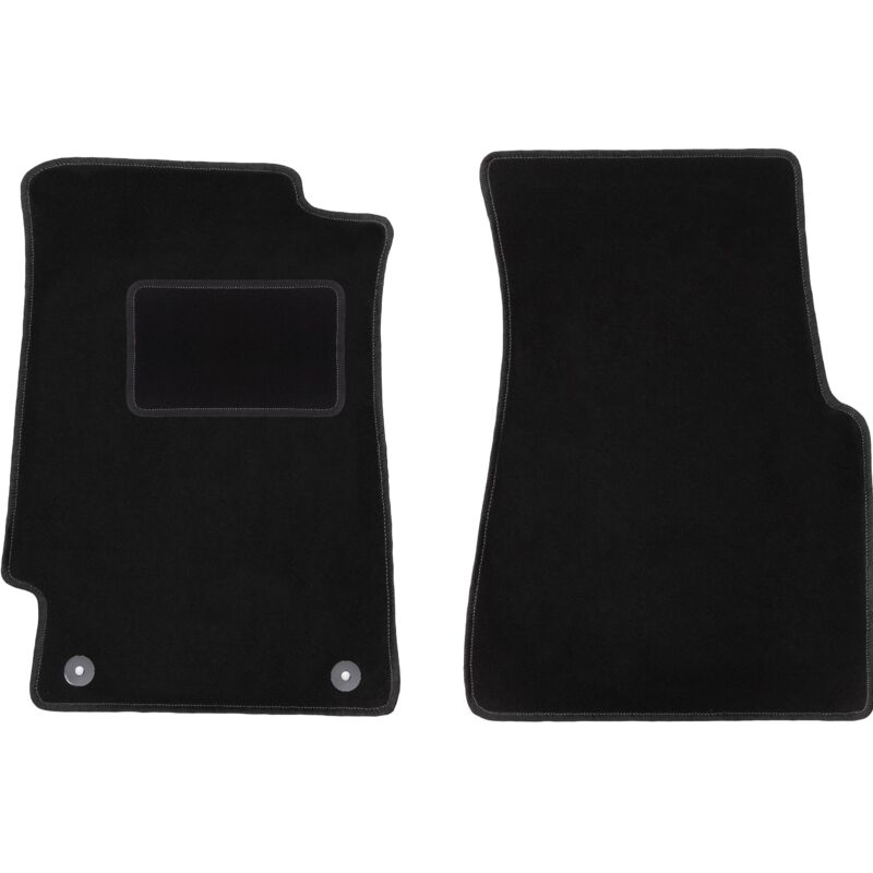 foto del prodotto tappetini anteriori neri per honda civic v hatchback 1991 1996 