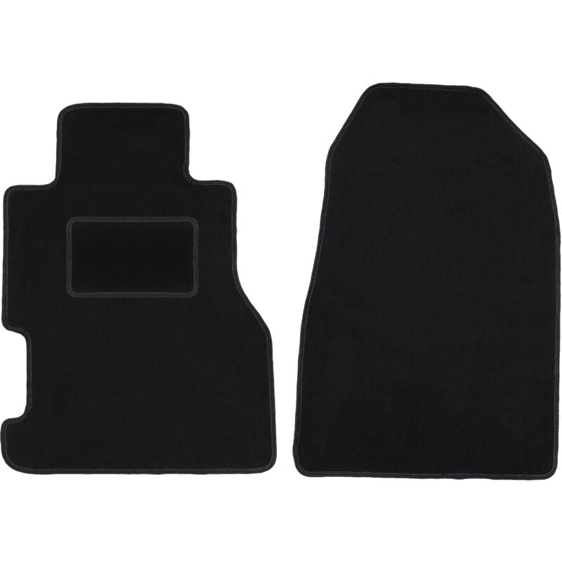 foto del prodotto tappetini anteriori neri per honda civic vii 3 porte hatchback, coup 2001 2005 