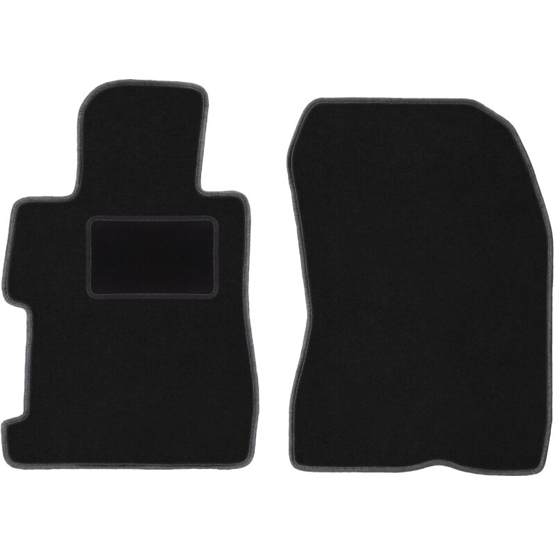 foto del prodotto tappetini anteriori neri per honda civic viii 4d berlina 2006 2011 