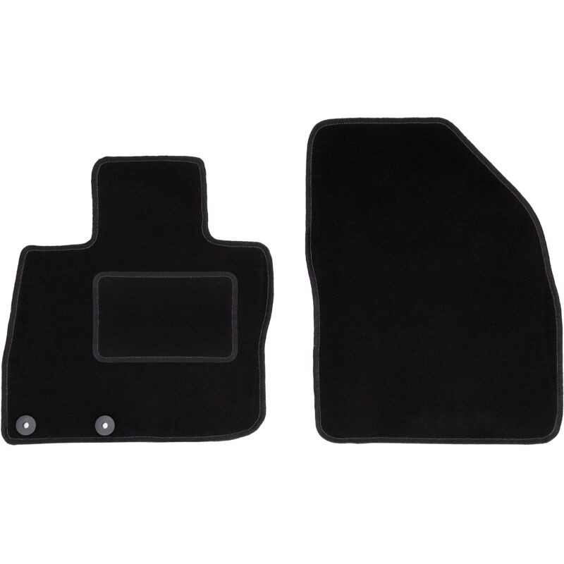 foto del prodotto tappetini anteriori neri per honda civic viii hatchback 2006 2012 