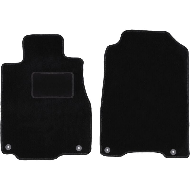 foto del prodotto tappetini anteriori neri per honda cr v iv suv 2011 2018 
