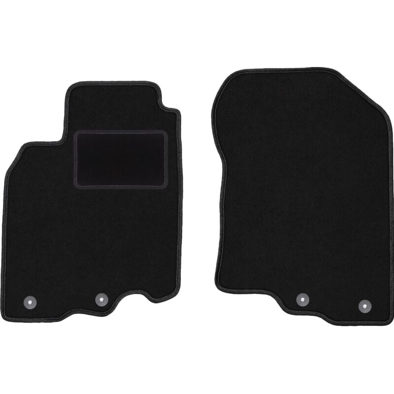 foto del prodotto tappetini anteriori neri per honda insight ii hatchback 2009 2014 