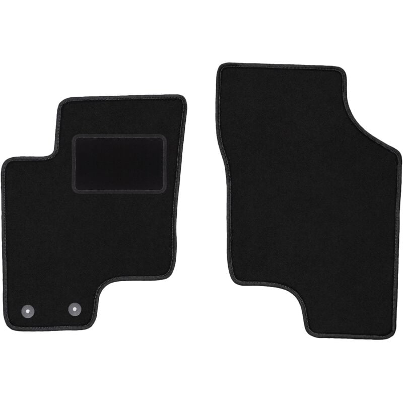 foto del prodotto tappetini anteriori neri per hyundai getz hatchback 2002 2010 