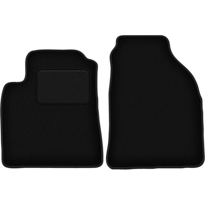 foto del prodotto tappetini anteriori neri per hyundai matrix minivan 2001 2010 